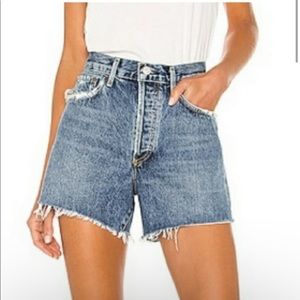 AGOLDE REESE DENIM SHORTS